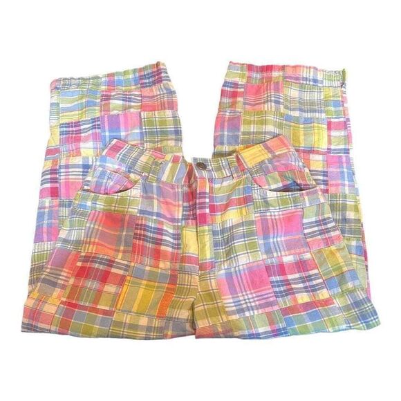 Jones New York Pants - JONES NEW YORK SPORT | Madras 100% Cotton Lightweight Pant | Vintage | Size 4